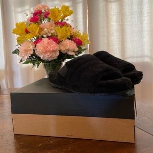 Ugg Fluff You Slipper (black)
